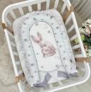 Protectie somn – Baby Nest Magic gri